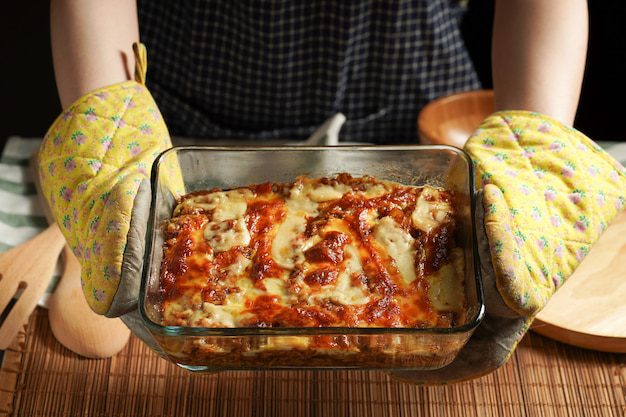 طريقة عمل مسقعة بالبشاميل