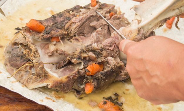 طريقة عمل موزات الغنم